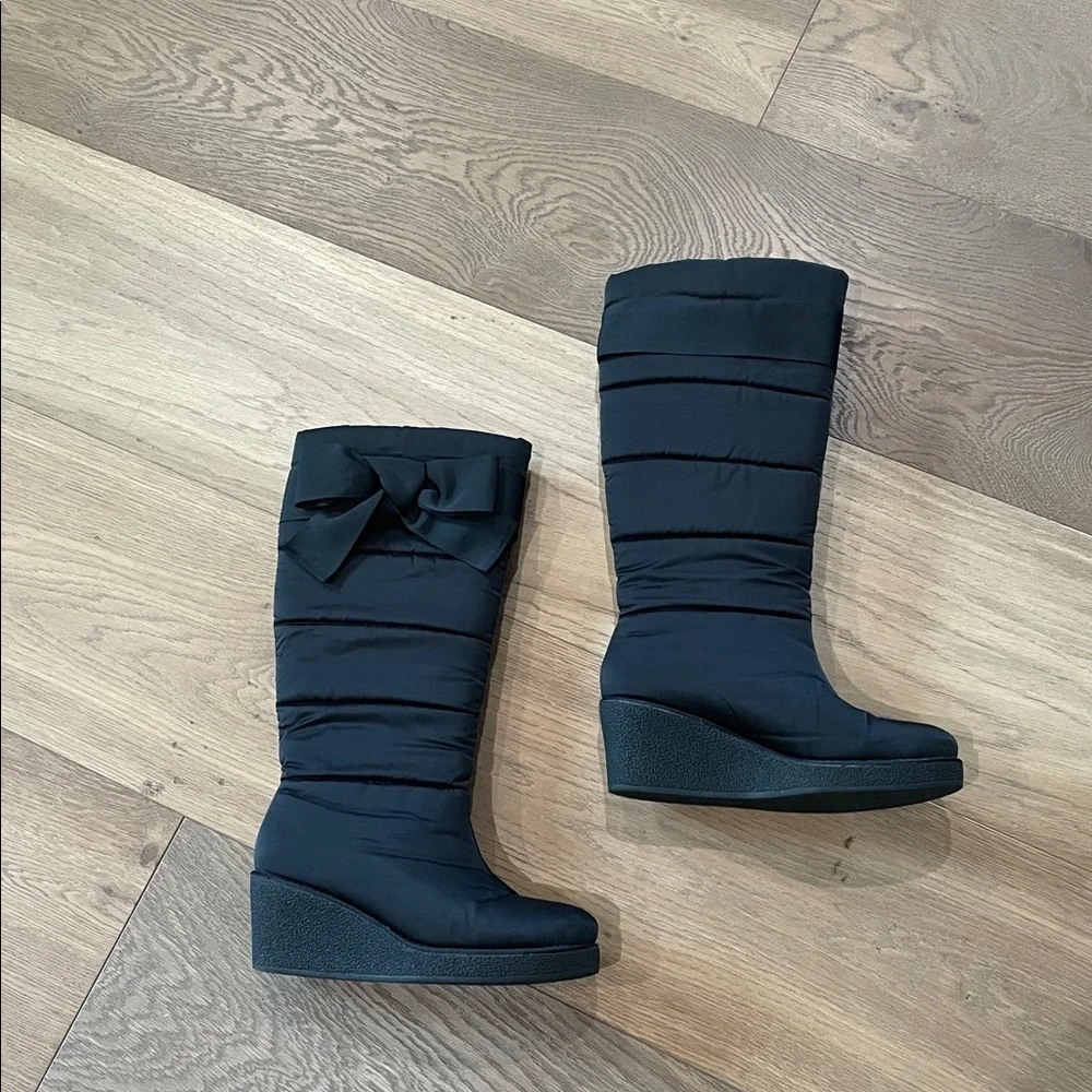 Kate Spade Cagney Winter Boots with Bow Detail Size 8